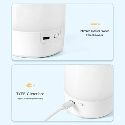 Smart Touch Control Bedside Lamp - স্মার্ট টাচ কন্ট্রোল বেডসাইড ল্যাম্প