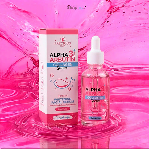 Original Alpha Arbutin 3 Plus Collagen Whitening Facial Serum with Collagen for Glowing Skin