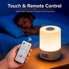 Smart Bedside Lamp with Digital Clock & Remote Control | ঘড়ি ও রিমোট কন্ট্রোল স্মার্ট বেডসাইড ল্যাম্প