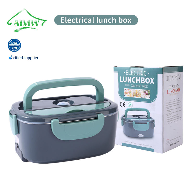 Portable Electric Lunch Box – Fast Food Heating Lunch Box with Insulated Carry Bag