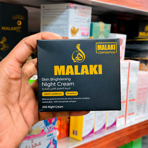 MALAKI Night Cream for Dark Spots, Pigmentation, Uneven Skin Tone and Glowing Skin